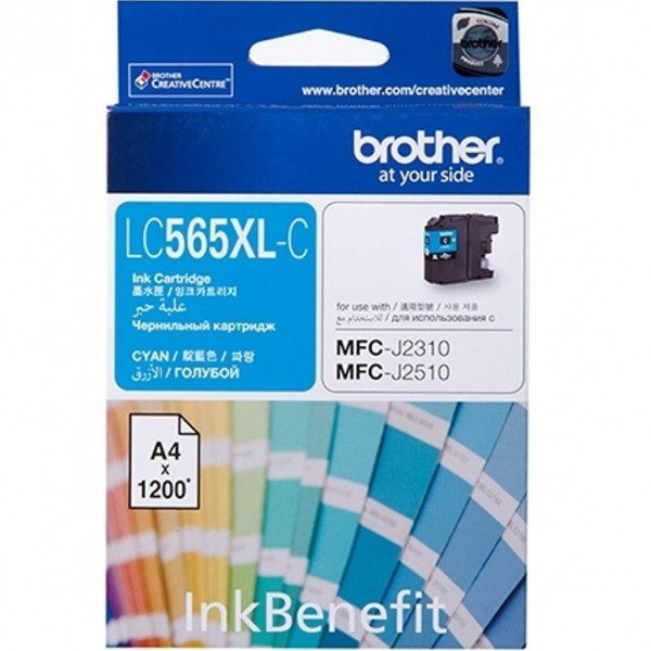 BROTHER LC565XL CYAN INK CARTRIDGE