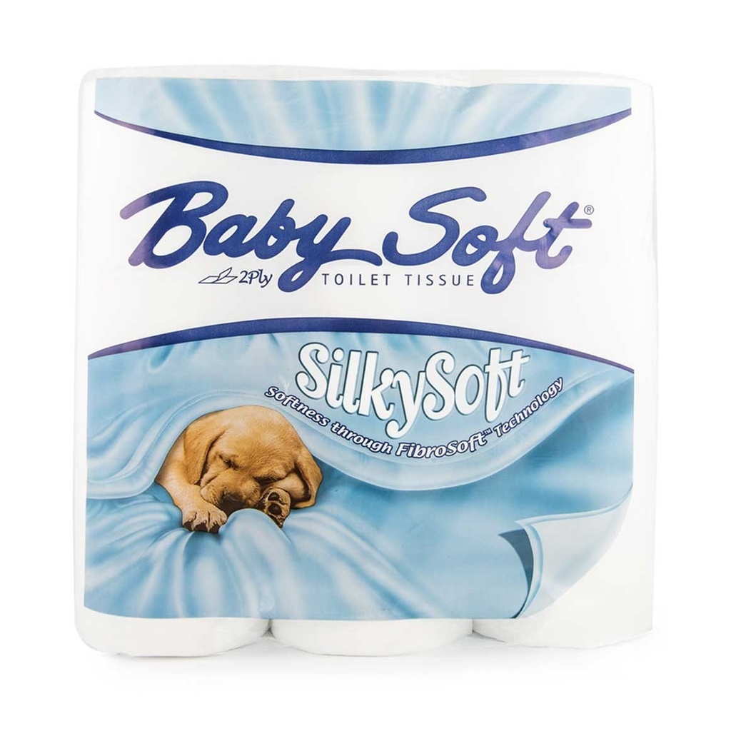Toilet Paper 2 Ply Baby Soft 18s