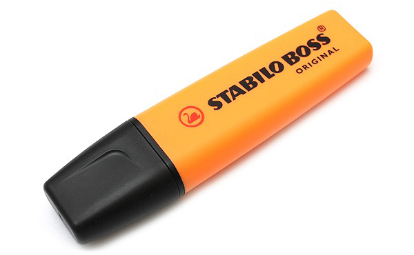 STABILO BOSS HIGHLIGHTER ORANGE