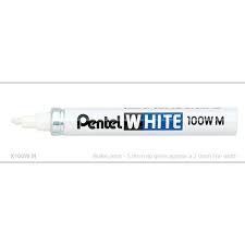 PENTEL X100WM BULLET WHITE MARKER