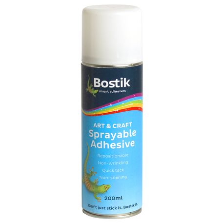 BOSTICK ART & CRAFT SPRAYABLE ADHESIVE 200ML