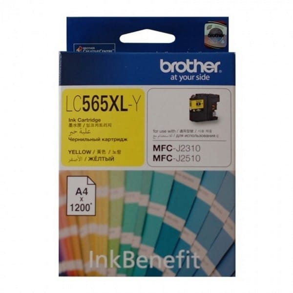 BROTHER LC565XL YELLOW INK CARTRIDGE
