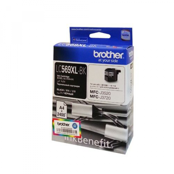 BROTHER LC569XL BLACK INK CARTRIDGE