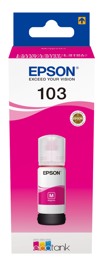 EPSON 103 ECOTANK MAGENTA INK BOTTLE