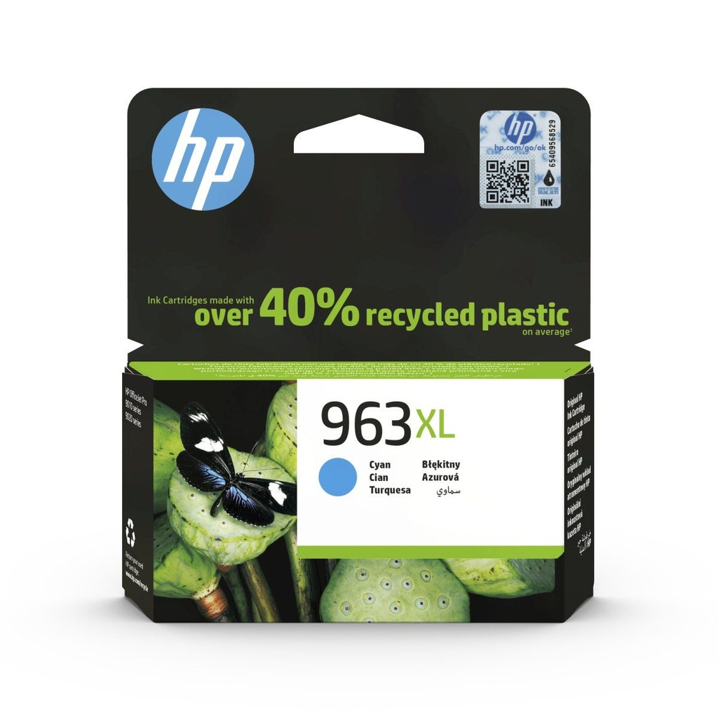 HP3JA27AE - HP 963XL CYAN INK CARTRDIGE 