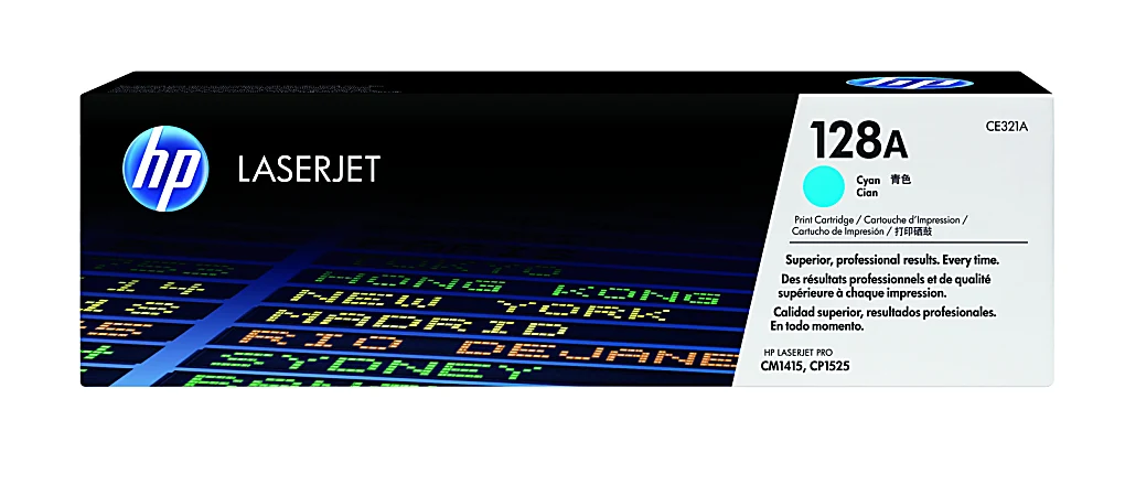 HP CE321A - HP 128A CYAN TONER CARTRDIGE 