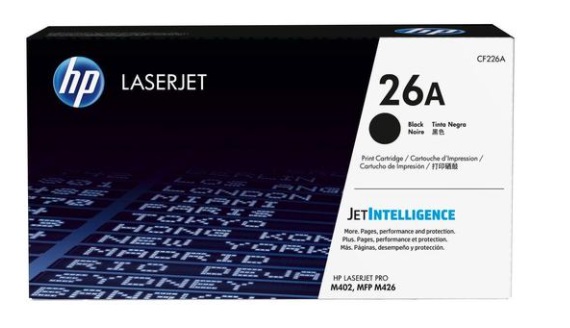 HP CF226A - HP 26A BLACK TONER CARTRIDGE