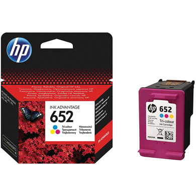 HP F6V24AE - HP 652 TRI-COLOUR INK CARTRIDGE