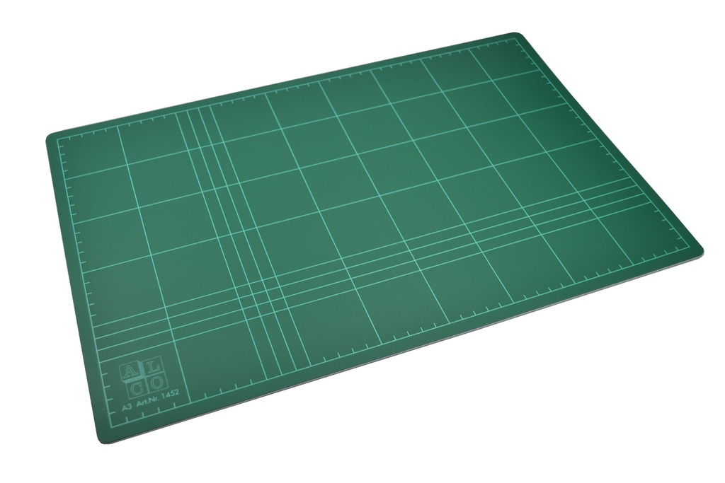 [CUTMAT450X300A3] CUTTING MAT GREEN 450X300 A3