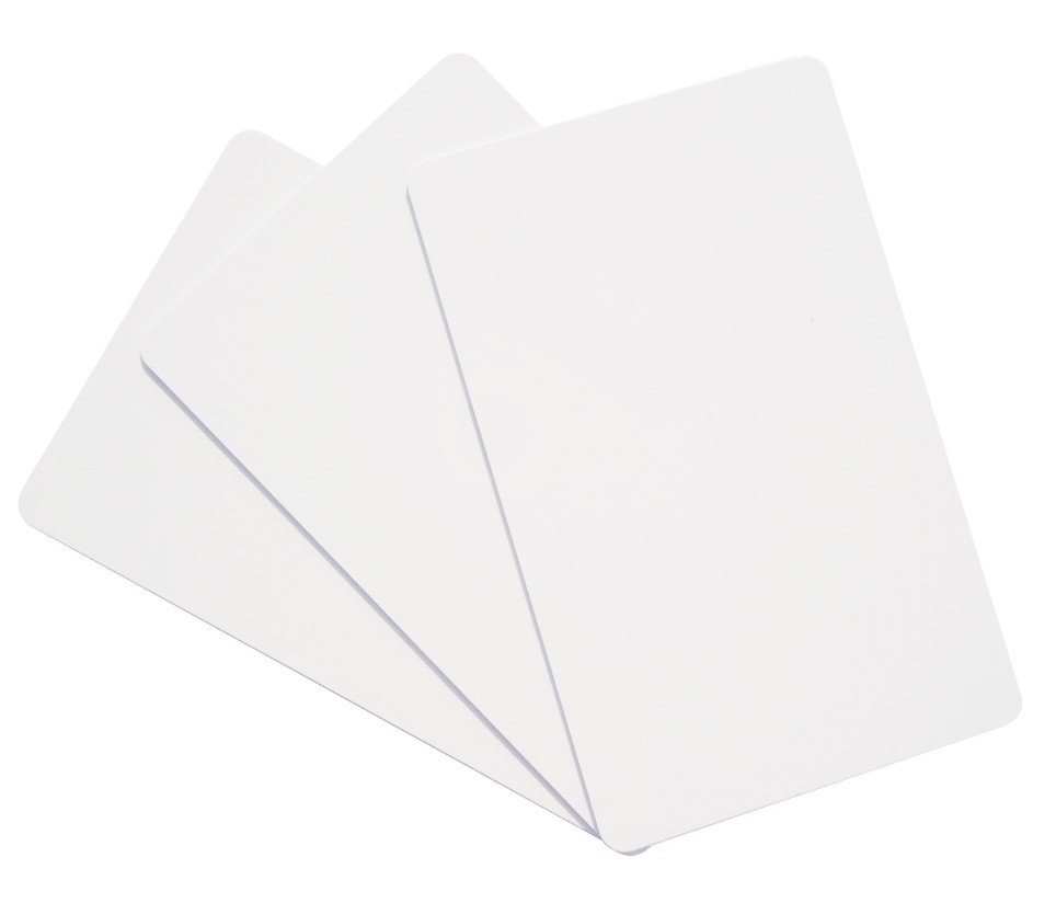 NORMAL ACCESS CARDS PVC CARDS- WHITE 
