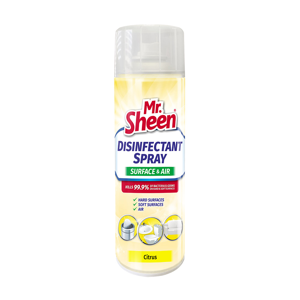 Mr Sheen Disinfectant 70% Surface Cleaner 500ml