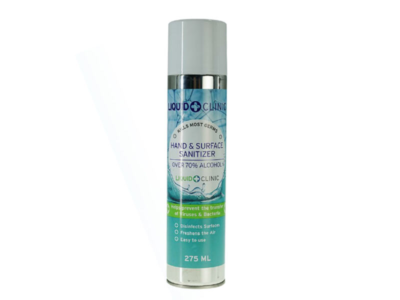 Hand Sanitiser 400ml Aerosol Spray