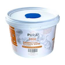 ALCOHOL BUCKET WIPES 1000S