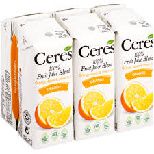 Fruit Juice Orange Ceres 200ml