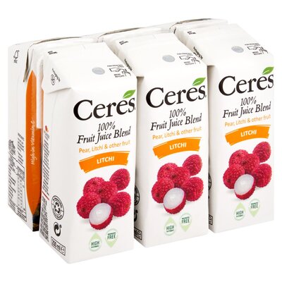Fruit Juice Litchi Ceres 200ml
