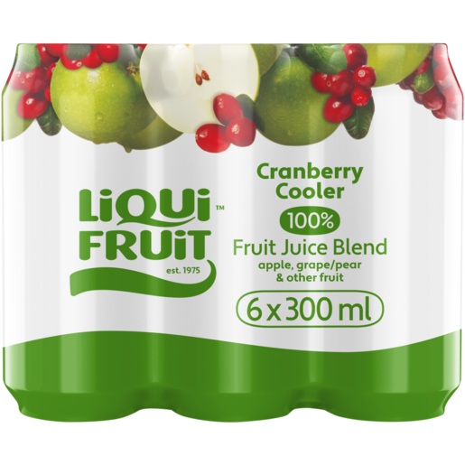 Liqui Fruit Cranberry Cooler 330ml Case