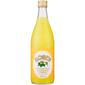Roses Cordial Passion Fruit 750ml