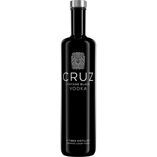 CRUZ VINTAGE BLACK VODKA 750ML