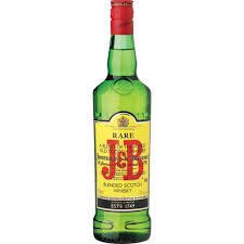 J AND B 750ML WHISKEY 