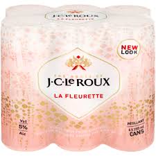 JC LE ROUX LA FLEURETE SPARKLING WINE CAN 250ML EA