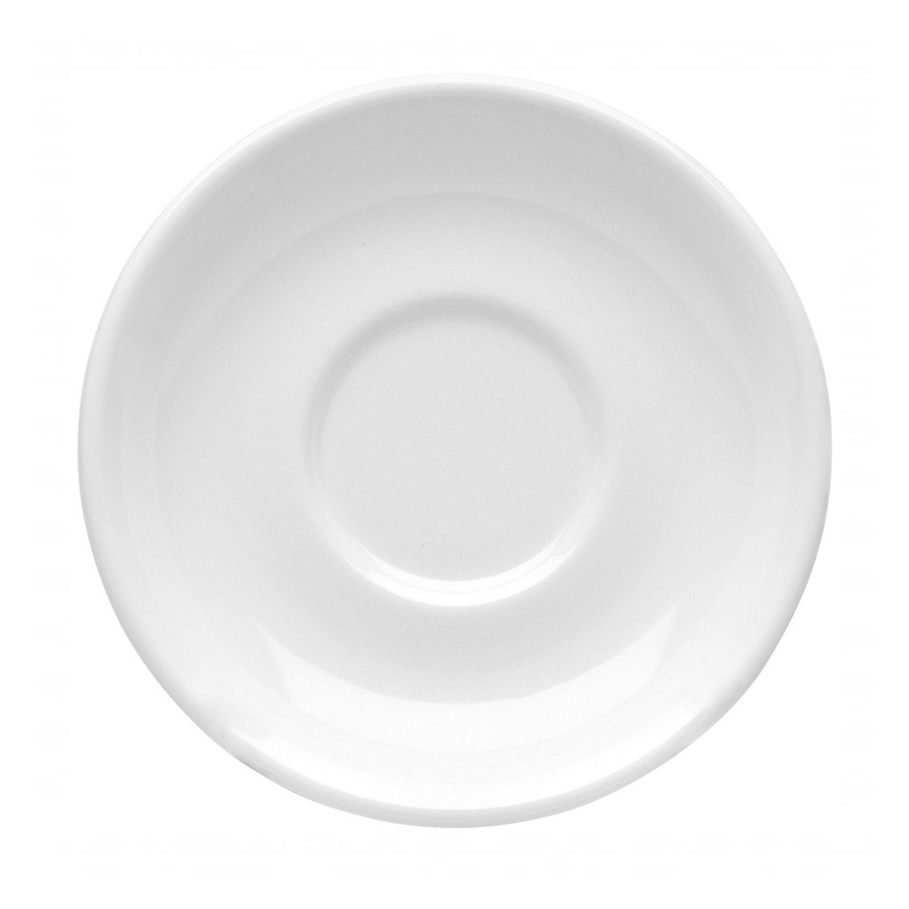 TEA CUP SAUCER WHITE