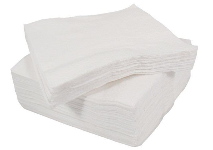 Serviettes White 2 Ply 1000s 