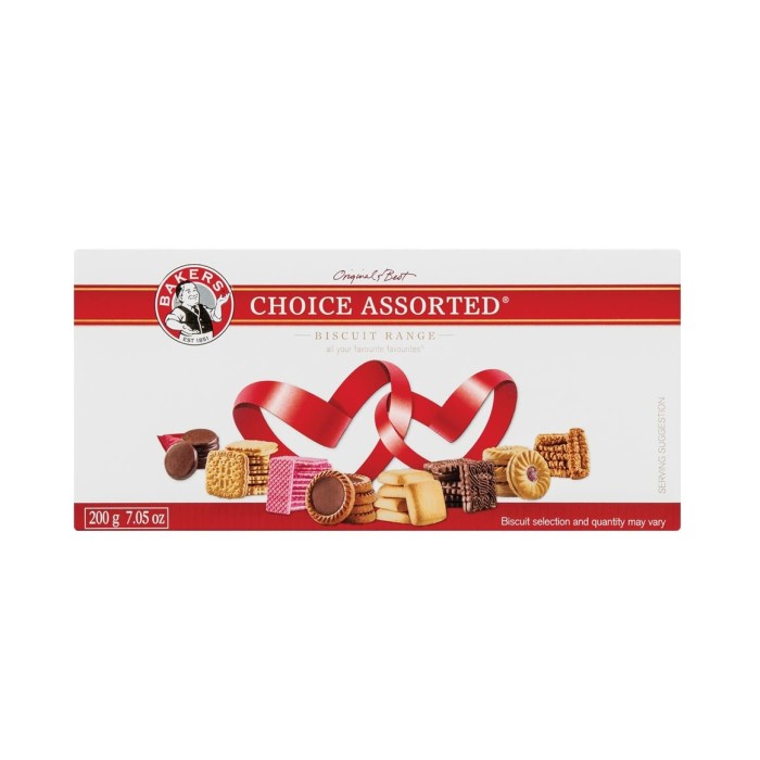 Assorted Biscuits Bakers Choice 200g