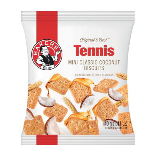 Mini Tennis Biscuits Bakers 40g