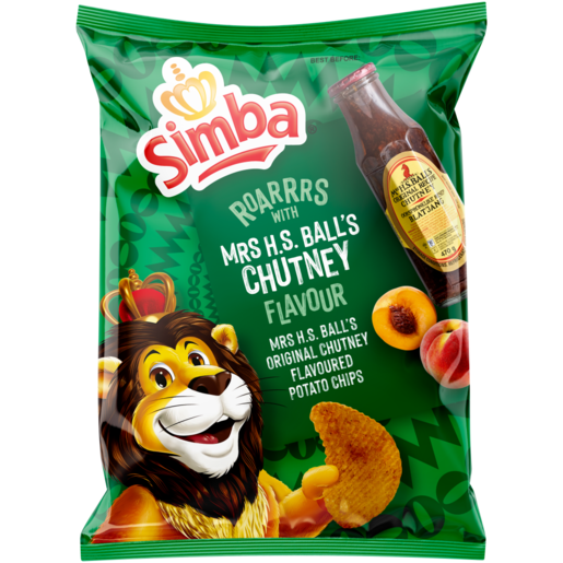 Chips Chutney Simba 36g
