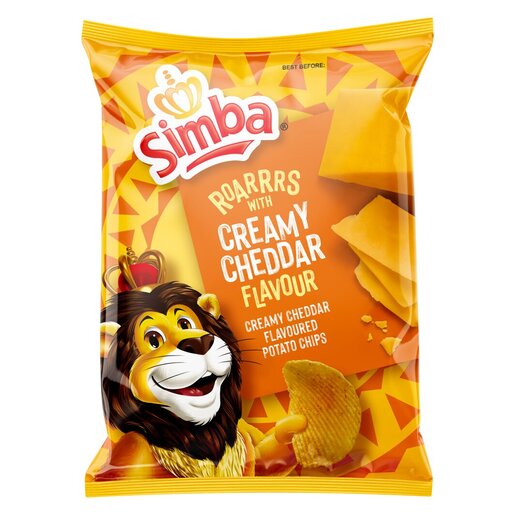 [CHIPSSIMCC] Chips Creamy Cheddar Simba 36g