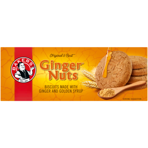 Ginger Nut Biscuit Bakers 200g