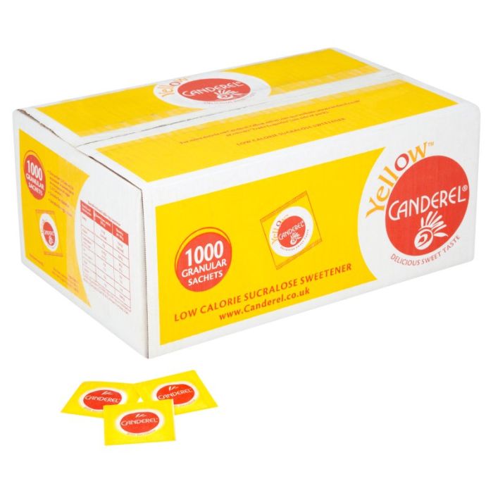 Sweetener Sachets Canderel Yellow 1000s