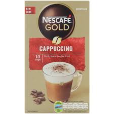 Nescafe Cappuccino Sachets 10s