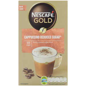 Nescafe Cappuccino Unsweetened 10s
