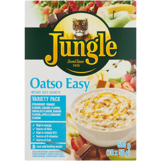 Jungle Oats Oatso Easy Variety 500g