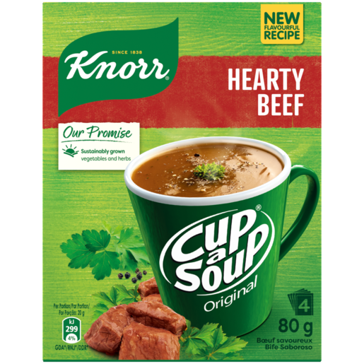 Cup A Soup Hearty Beef Knorr