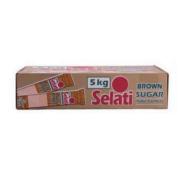Brown Sugar Sachets Selati 5kg