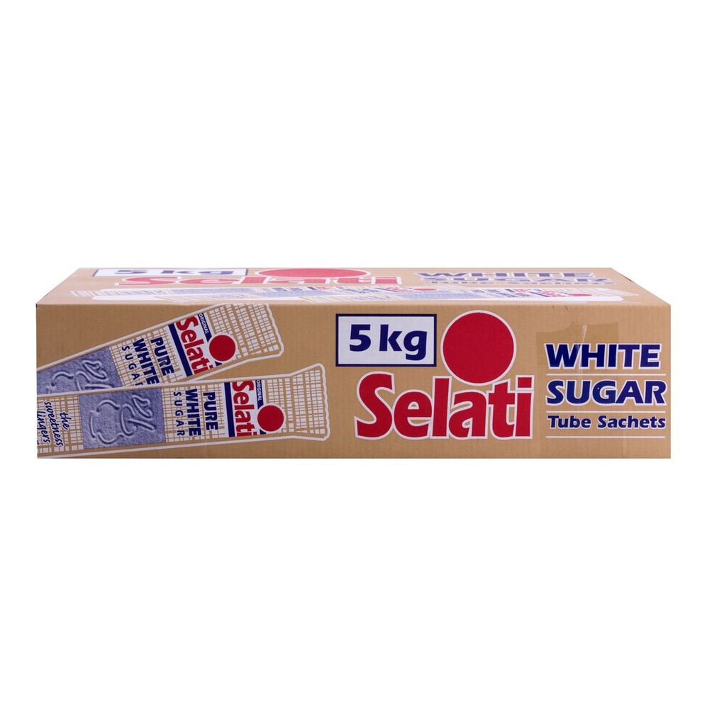 White Sugar Sachets Selati 5kg
