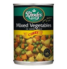 Tinned Mixed Vegetables 410g