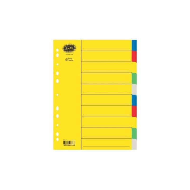 [DIVBAN10PRAIBD] BANTEX 6050 10POS BRD AST DIV