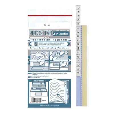 PRESS TABS CLEAR