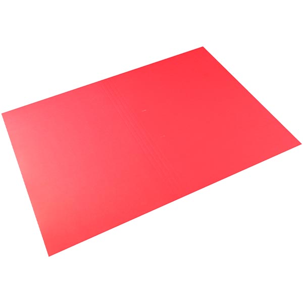 MANILLA FOLDER BRIGHT RED