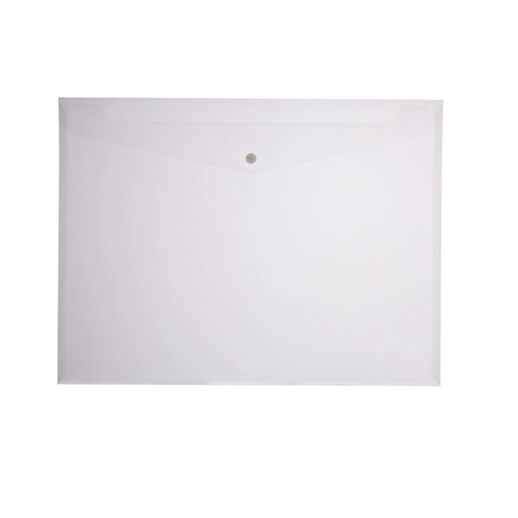 MEECO CARRY FOLDER CLEAR TOP LOAD W/STRIP