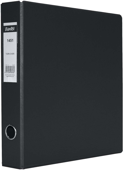 BANTEX 1451 PVC L/A FILE BLACK