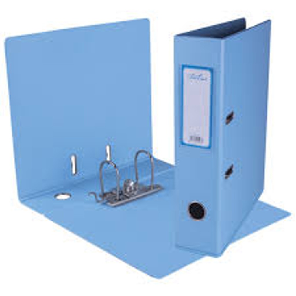 FILES A4 PVC L/A FILE 8000 SKY BLUE