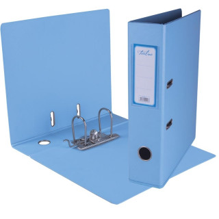 TREELINE PVC 70MM L/A FILE LIGHT BLUE