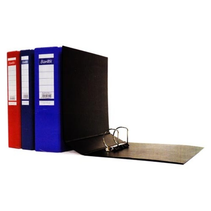 BANTEX 1224 BINDER 2 RING 40MM BLACK