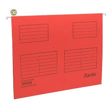BANTEX 3460 SUSP FILE A4 RED