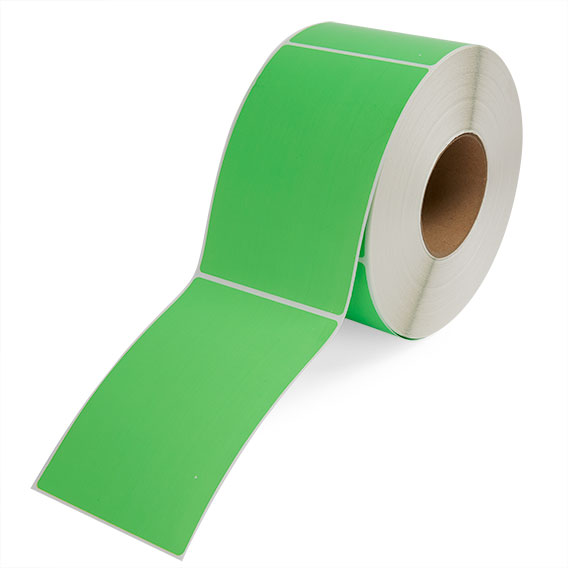 LABELS 100X50MM LIGHT GREEN