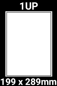 AUTO LABELS 199.01 X 289 1UP LABEL